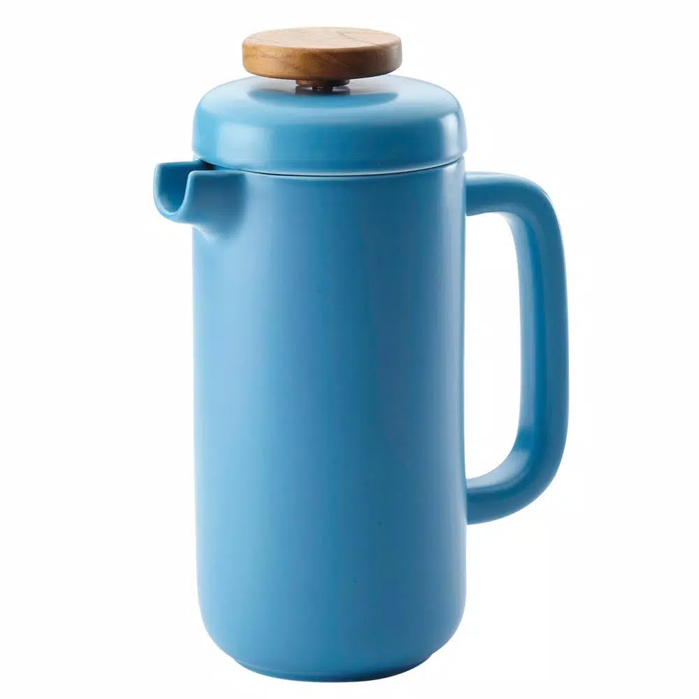 Coffee Makers BonJour Ceramic Coffee And Tea 8-Demitasse-Cup Aqua Ceramic French Press 3 Coffee Makers BonJour Ceramic Coffee And Tea 8-Demitasse-Cup Aqua Ceramic French Press