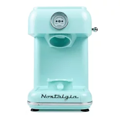 Dessert Makers Nostalgia 30 W Aqua Blue Snow Cone Maker With Retro Design