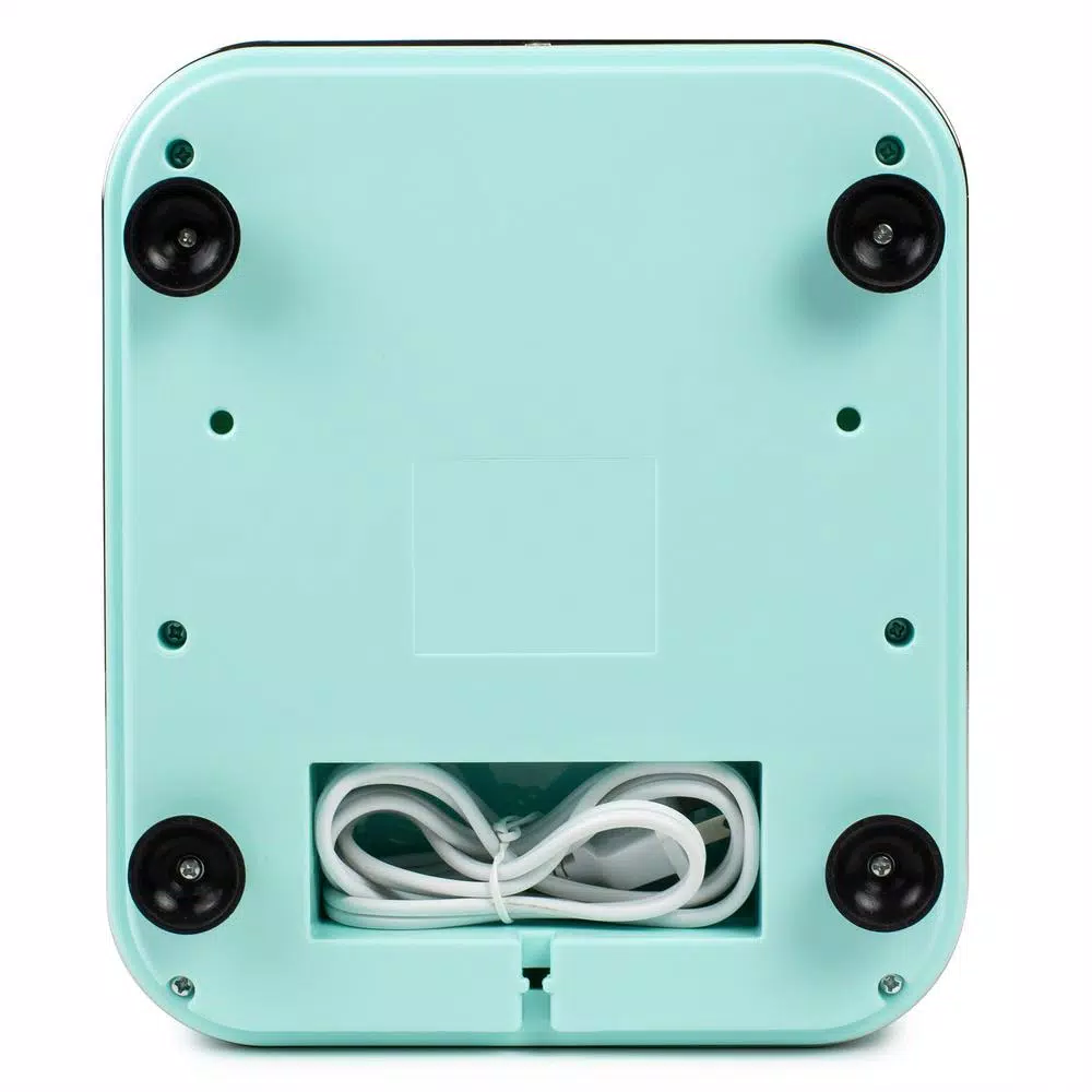 Dessert Makers Nostalgia 30 W Aqua Blue Snow Cone Maker With Retro Design 8 Dessert Makers Nostalgia 30 W Aqua Blue Snow Cone Maker With Retro Design - Image 6