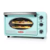 Toasters Nostalgia Retro 1500 W Aqua 12-Slice Convection Toaster Oven With Built-in Timer 2 Toasters Nostalgia Retro 1500 W Aqua 12-Slice Convection Toaster Oven With Built-in Timer -Dessert Makers Popular Store aqua nostalgia toaster ovens rtov2aq 64 1000