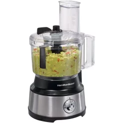 Food Processing Hamilton Beach 450-Watt 10-Cup Food Processor With Bowl Scraper Attachment