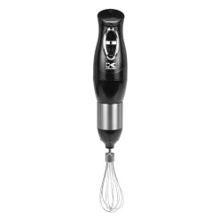 Mixers KALORIK 2-Speed Black Stainless Steel Hand Mixer With Food Chopper Attachment -Dessert Makers Popular Store black and stainless kalorik hand mixers cmm 39732 bk 4f 1000