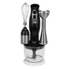 Mixers KALORIK 2-Speed Black Stainless Steel Hand Mixer With Food Chopper Attachment 2 Mixers KALORIK 2-Speed Black Stainless Steel Hand Mixer With Food Chopper Attachment -Dessert Makers Popular Store black and stainless kalorik hand mixers cmm 39732 bk 64 1000