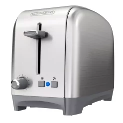 Toasters BLACK+DECKER 2-Slice Black And Stainless Steel Wide Slot Toaster With Crumb Tray 9 Toasters BLACK+DECKER 2-Slice Black And Stainless Steel Wide Slot Toaster With Crumb Tray -Dessert Makers Popular Store black and stainless steel black decker pop up toasters tr2400sd 4f 1000