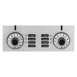 Toasters Cuisinart 4-Slice Black And Stainless Steel Wide Slot Toaster With Crumb Tray 7 Toasters Cuisinart 4-Slice Black And Stainless Steel Wide Slot Toaster With Crumb Tray -Dessert Makers Popular Store black and stainless steel cuisinart pop up toasters cpt 340p1 4f 1000