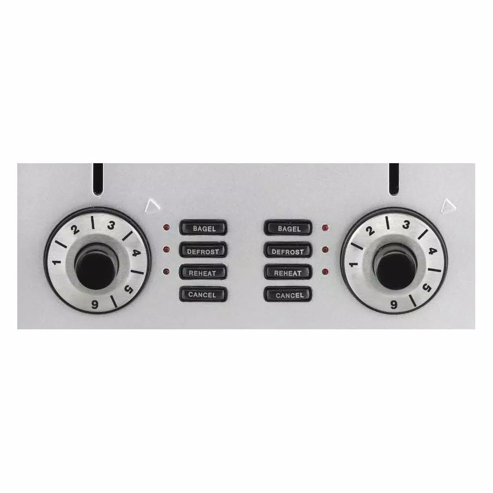 Toasters Cuisinart 4-Slice Black And Stainless Steel Wide Slot Toaster With Crumb Tray 5 Toasters Cuisinart 4-Slice Black And Stainless Steel Wide Slot Toaster With Crumb Tray - Image 3