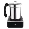 Coffee Makers KALORIK 13.5 Oz. Black Stainless Steel Electric Milk Frother 2 Coffee Makers KALORIK 13.5 Oz. Black Stainless Steel Electric Milk Frother -Dessert Makers Popular Store black and stainless steel milk frothers mfh 43974 bk 64 1000