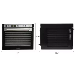 Food Processing Tribest Sedona Supreme Food Dehydrator 17 Food Processing Tribest Sedona Supreme Food Dehydrator -Dessert Makers Popular Store black and stainless steel tribest dehydrators sdc s101 b 76 1000