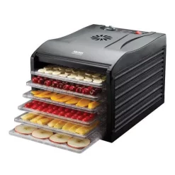 Food Processing AROMA Professional 6-Tray Black Food Dehydrator With Drip Tray 12 Food Processing AROMA Professional 6-Tray Black Food Dehydrator With Drip Tray -Dessert Makers Popular Store black aroma dehydrators afd 815b 44 1000