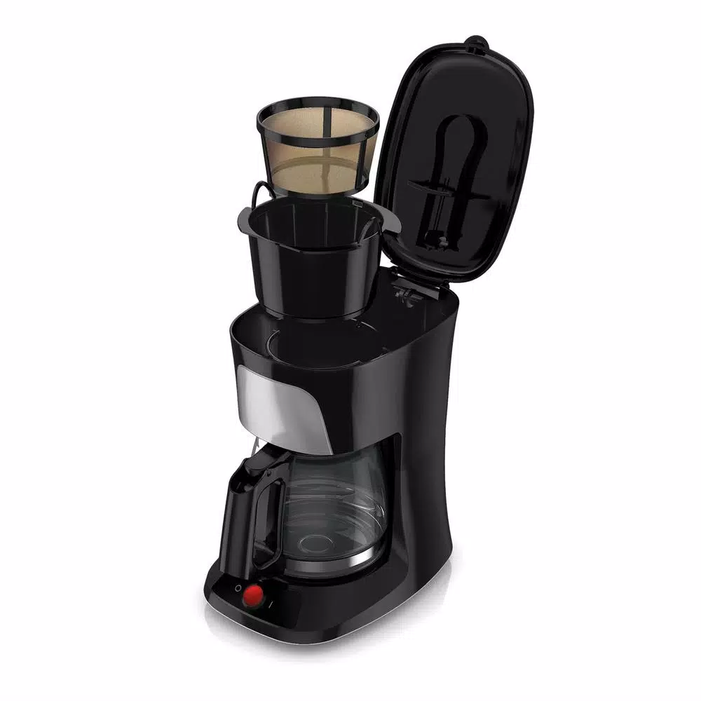 Coffee Makers BLACK+DECKER 5-Cup Black Coffeemaker 4 Coffee Makers BLACK+DECKER 5-Cup Black Coffeemaker - Image 2