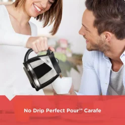 Coffee Makers BLACK+DECKER 12-Cup Programmable Black Coffee Maker With Built-In Timer -Dessert Makers Popular Store black black decker drip coffee makers cm2030b fa 1000