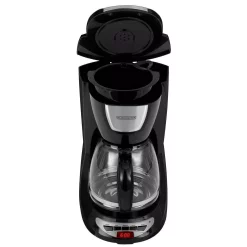 Coffee Makers BLACK+DECKER 12-Cup Programmable Black Drip Coffee Maker With Glass Carafe, Built-In Timer And Automatic Shut-Off -Dessert Makers Popular Store black black decker drip coffee makers dcm100b c3 1000