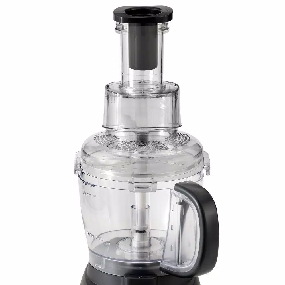 Food Processing BLACK+DECKER Wide Mouth 10-Cup 2-Speed Black Food Processor 6 Food Processing BLACK+DECKER Wide Mouth 10-Cup 2-Speed Black Food Processor - Image 4