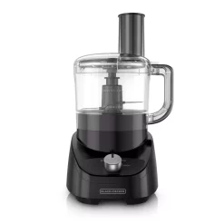 Food Processing BLACK+DECKER 8-Cup 2-Speed Black Food Processor 13 Food Processing BLACK+DECKER 8-Cup 2-Speed Black Food Processor -Dessert Makers Popular Store black black decker food processors fp4150b fa 1000