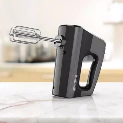 Mixers BLACK+DECKER 5-Speed Black Hand Mixer With Turbo Boost -Dessert Makers Popular Store black black decker hand mixers mx400b t 76 1000