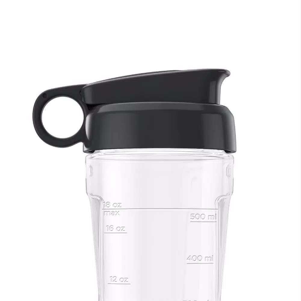 Mixers BLACK+DECKER Black BPA Free Tritan Personal Blender Jar With Travel Lid 5 Mixers BLACK+DECKER Black BPA Free Tritan Personal Blender Jar With Travel Lid - Image 3
