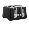 Toasters BLACK+DECKER 4-Slice Black Extra-Wide Slot Toaster With Browning Control 1 Toasters BLACK+DECKER 4-Slice Black Extra-Wide Slot Toaster With Browning Control -Dessert Makers Popular Store black black decker pop up toasters t4569b 64 1000