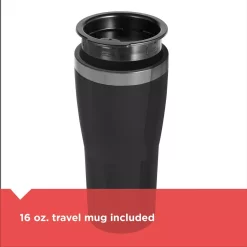 Coffee Makers BLACK+DECKER Black Single Serve Drip Coffee Maker With Travel Mug 15 Coffee Makers BLACK+DECKER Black Single Serve Drip Coffee Maker With Travel Mug -Dessert Makers Popular Store black black decker single serve coffee makers cm618 fa 1000