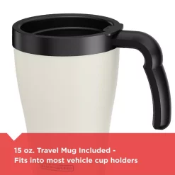 Coffee Makers BLACK+DECKER Brew’n Go Black Single Serve Coffee Maker With Travel Mug 14 Coffee Makers BLACK+DECKER Brew’n Go Black Single Serve Coffee Maker With Travel Mug -Dessert Makers Popular Store black black decker single serve coffee makers dcm18 fa 1000