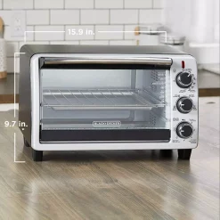 Toasters BLACK+DECKER 6-Slice Toaster Oven In Black 17 Toasters BLACK+DECKER 6-Slice Toaster Oven In Black -Dessert Makers Popular Store black black decker toaster ovens to1950sbd 31 1000