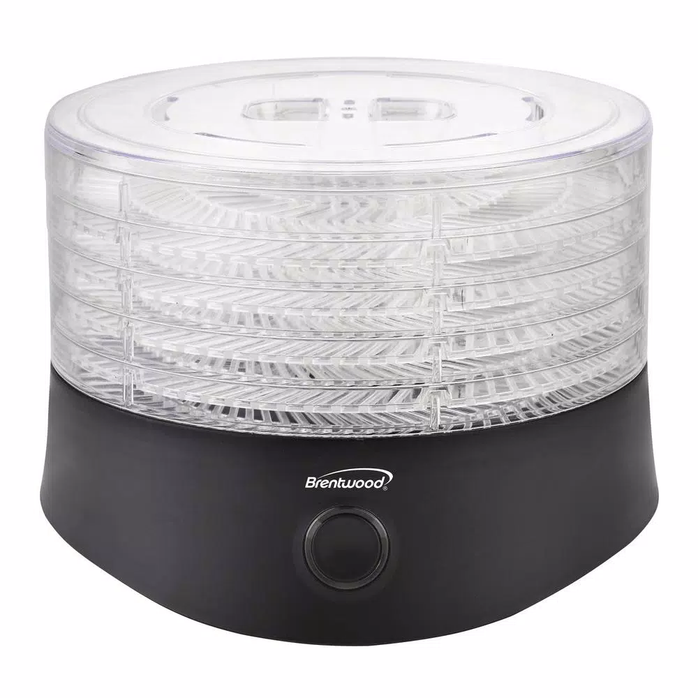 Food Processing Brentwood Appliances 5-Tray Black Food Dehydrator With Auto Shutoff 3 Food Processing Brentwood Appliances 5-Tray Black Food Dehydrator With Auto Shutoff