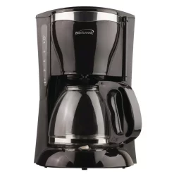Coffee Makers Brentwood Appliances 12-Cup Black Coffee Maker With 16 Oz. Stainless Steel Heated Travel Mug And 12-Volt Car Adapter -Dessert Makers Popular Store black brentwood appliances drip coffee makers 843631123188 fa 1000