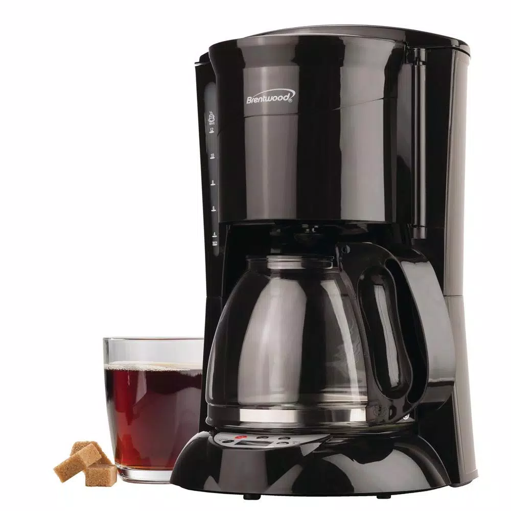 Coffee Makers Brentwood Appliances 12-Cup Black Coffee Maker With 4 Oz. Coffee And Spice Grinder 9 Coffee Makers Brentwood Appliances 12-Cup Black Coffee Maker With 4 Oz. Coffee And Spice Grinder - Image 7