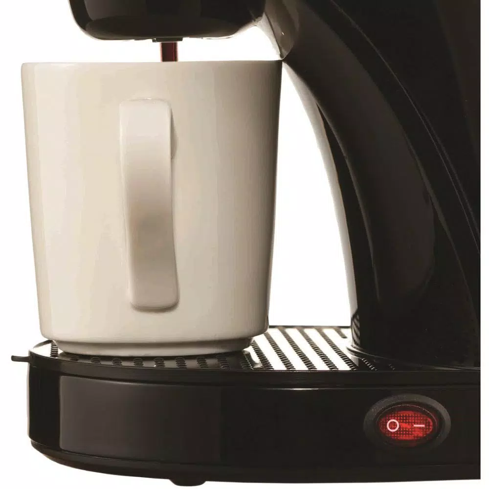 Coffee Makers Brentwood Appliances 1-Cup Black Single Serve Coffee Maker With Removable Filter 5 Coffee Makers Brentwood Appliances 1-Cup Black Single Serve Coffee Maker With Removable Filter - Image 3