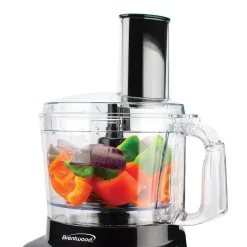 Food Processing Brentwood Appliances 5-Cup Black Food Processor -Dessert Makers Popular Store black brentwood appliances food processors fp 585bk 4f 1000