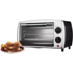 Toasters Brentwood Appliances 700 W Silver 4-Slice Toaster Oven And Broiler -Dessert Makers Popular Store black brentwood appliances toaster ovens ts 345b 1f 1000