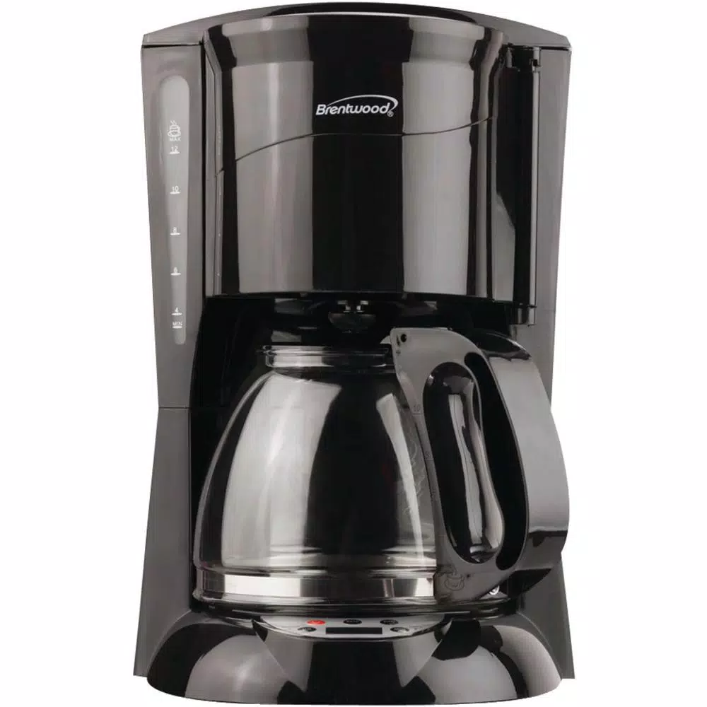 Coffee Makers Brentwood 12-Cup Coffee Maker In Black 3 Coffee Makers Brentwood 12-Cup Coffee Maker In Black