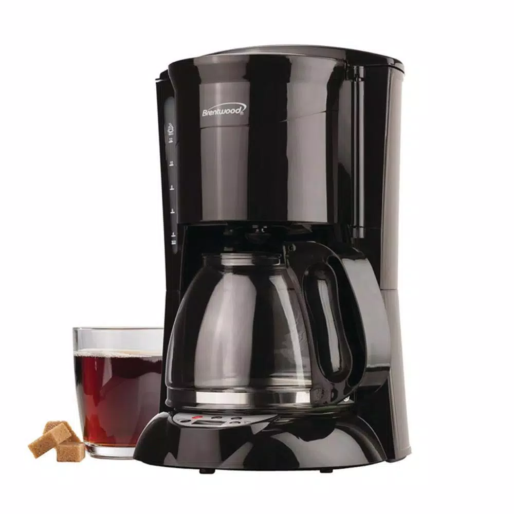 Coffee Makers Brentwood 12-Cup Coffee Maker In Black 4 Coffee Makers Brentwood 12-Cup Coffee Maker In Black - Image 2