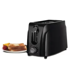 Toasters Brentwood 2-Slice Black Toaster With Cool-Touch Exterior -Dessert Makers Popular Store black brentwood pop up toasters ts 260b 31 1000
