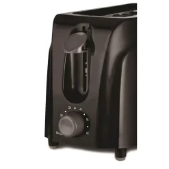 Toasters Brentwood 2-Slice Black Toaster With Cool-Touch Exterior -Dessert Makers Popular Store black brentwood pop up toasters ts 260b 44 1000