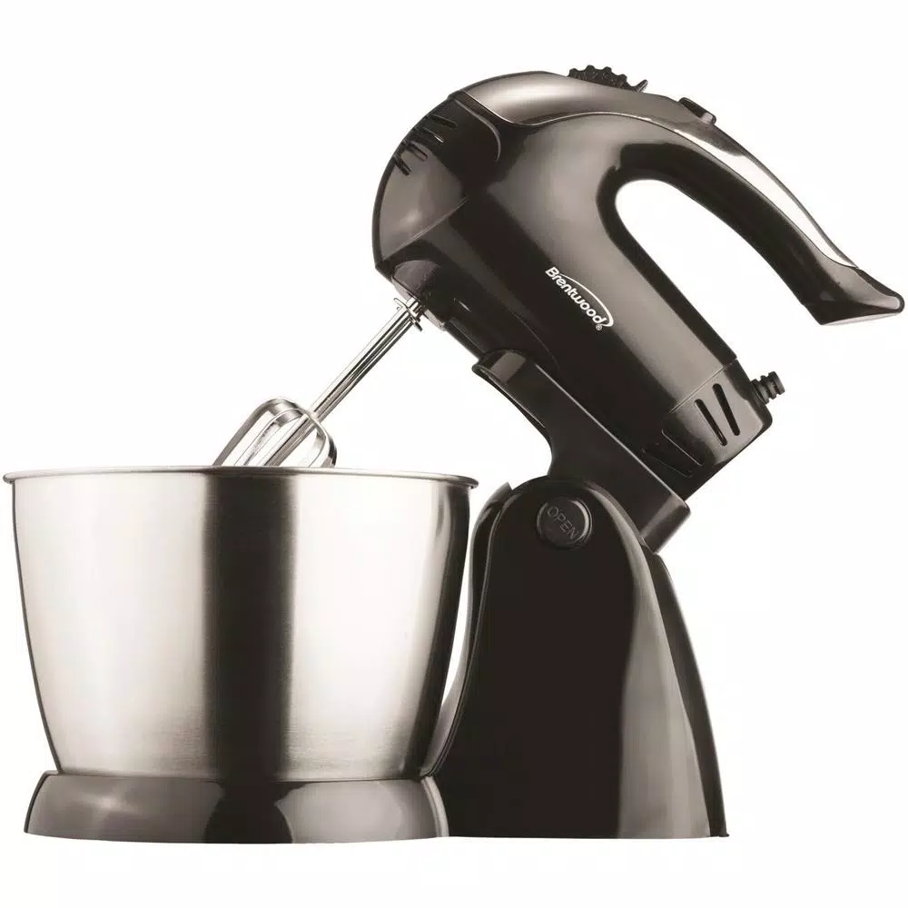 Mixers Brentwood 3 Qt. 5-Speed Stand Mixer With Steel Bowl 6 Mixers Brentwood 3 Qt. 5-Speed Stand Mixer With Steel Bowl - Image 4