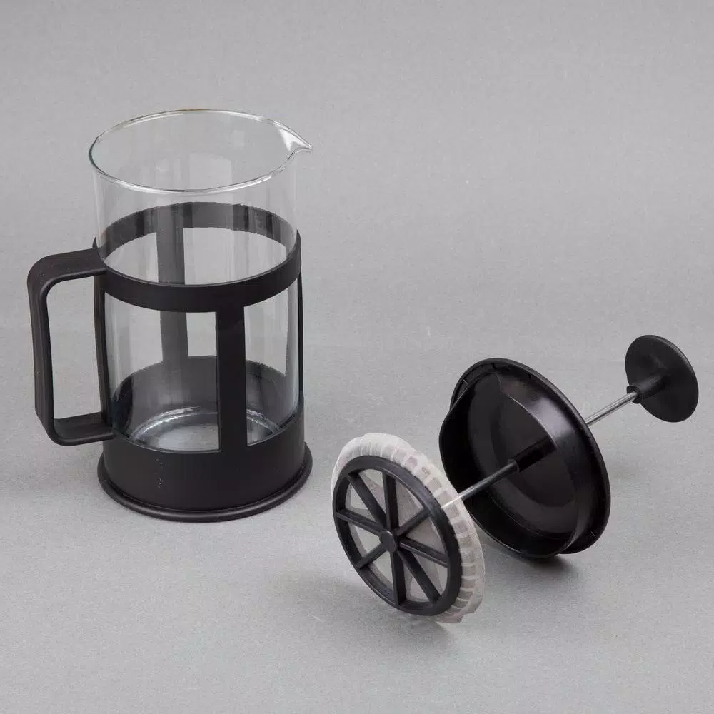 Coffee Makers Creative Home 1000 Ml (34 Oz.) 4 Cups Glass French Press Coffee Plunger Tea Maker For Loose Tea Leaves Or Coffee, Black 5 Coffee Makers Creative Home 1000 Ml (34 Oz.) 4 Cups Glass French Press Coffee Plunger Tea Maker For Loose Tea Leaves Or Coffee, Black - Image 3