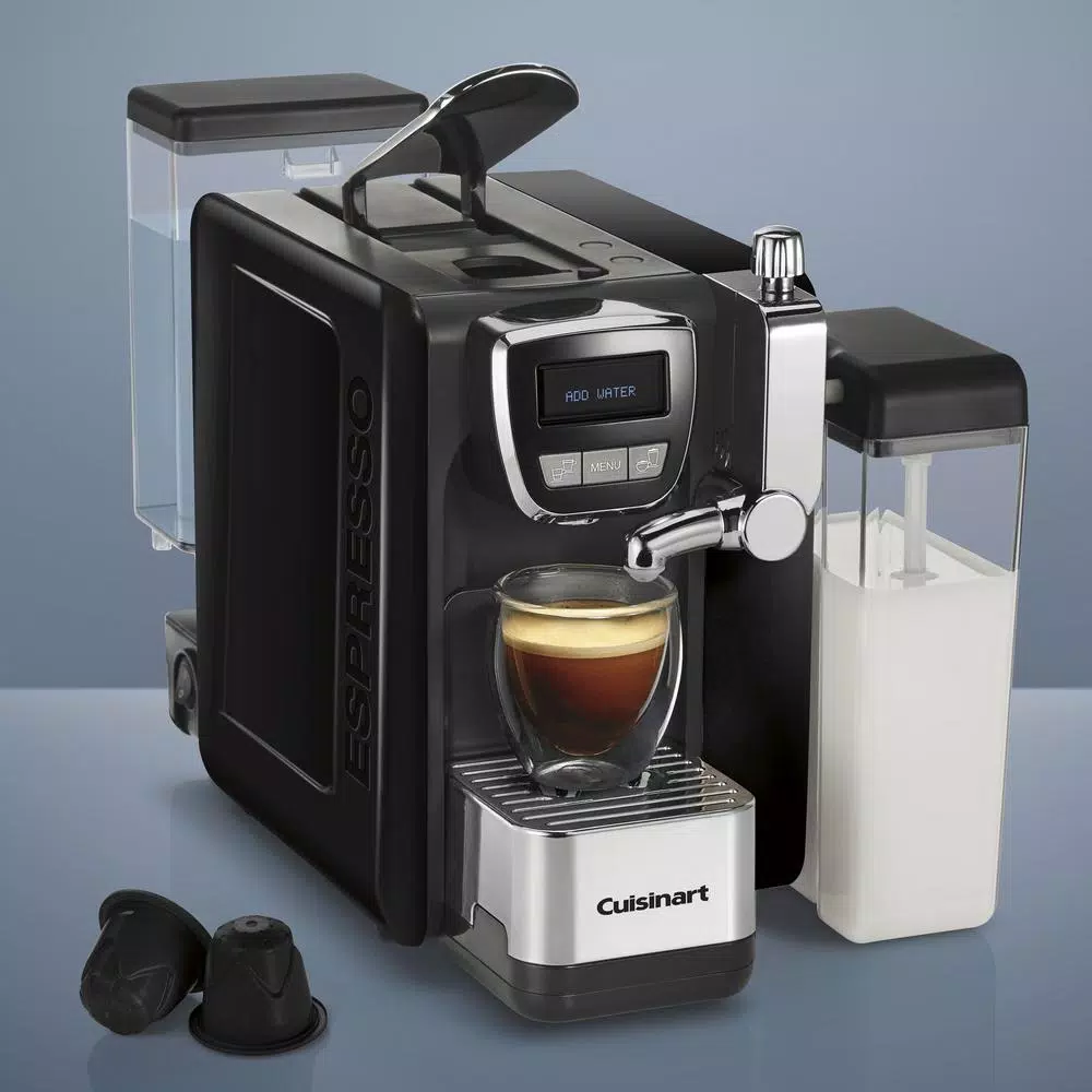 Coffee Makers Cuisinart 1-Cup Espresso Defined Black Espresso, Cappuccino And Latte Machine 6 Coffee Makers Cuisinart 1-Cup Espresso Defined Black Espresso, Cappuccino And Latte Machine - Image 4