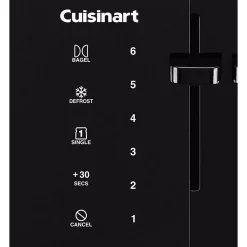 Toasters Cuisinart Touchscreen 4-Slice Black Wide Slot Toaster 10 Toasters Cuisinart Touchscreen 4-Slice Black Wide Slot Toaster -Dessert Makers Popular Store black cuisinart pop up toasters cpt t40 1f 1000