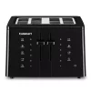 Toasters Cuisinart Touchscreen 4-Slice Black Wide Slot Toaster 1 Toasters Cuisinart Touchscreen 4-Slice Black Wide Slot Toaster -Dessert Makers Popular Store black cuisinart pop up toasters cpt t40 64 1000