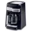 Coffee Makers DeLonghi 12-Cup Black Drip Coffee Maker With Glass Carafe And Automatic Shut-Off 1 Coffee Makers DeLonghi 12-Cup Black Drip Coffee Maker With Glass Carafe And Automatic Shut-Off -Dessert Makers Popular Store black delonghi drip coffee makers dcf2212t 64 1000