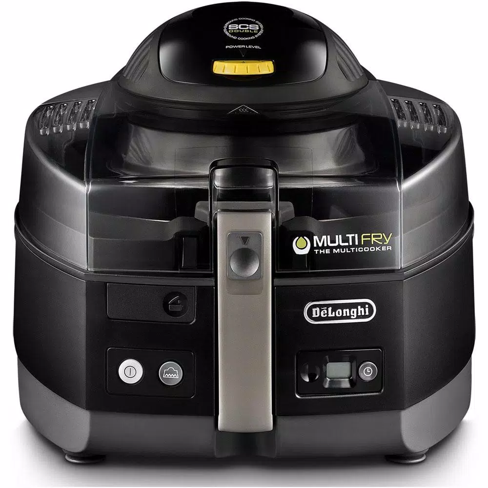 Cookers DeLonghi MultiFry FH1363 4.75 Qt. Black Electric Multi-Cooker And Air Fryer 3 Cookers DeLonghi MultiFry FH1363 4.75 Qt. Black Electric Multi-Cooker And Air Fryer
