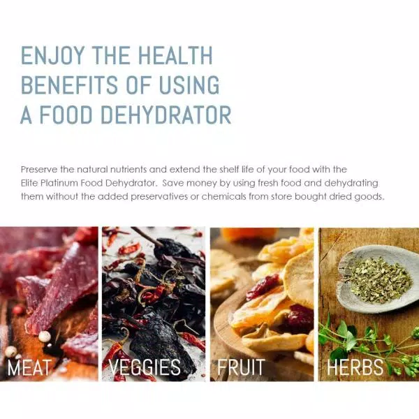 Food Processing Elite 6-Tier Food Dehydrator 9 Food Processing Elite 6-Tier Food Dehydrator - Image 7