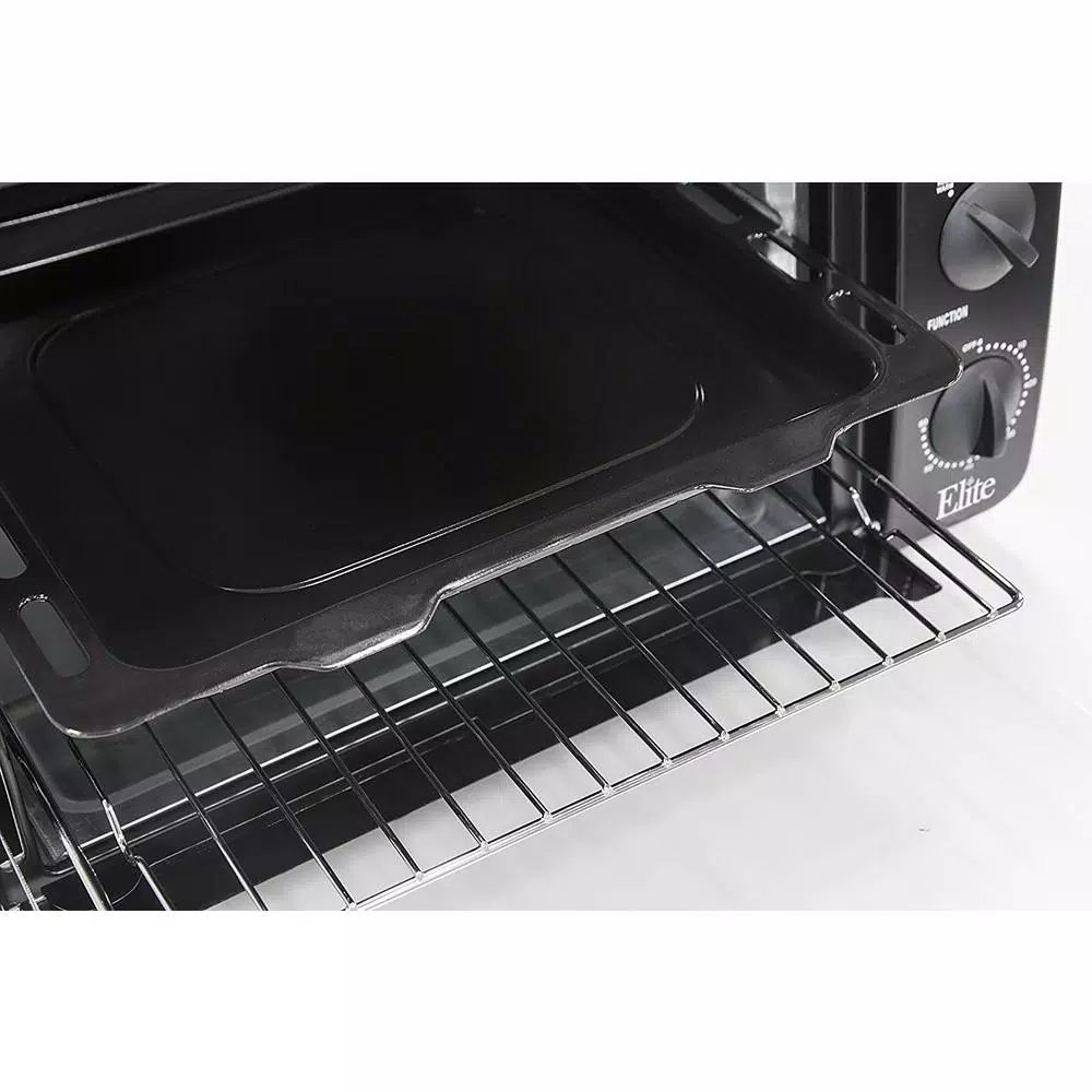 Toasters Elite Platinum Black Toaster Oven 6 Toasters Elite Platinum Black Toaster Oven - Image 4