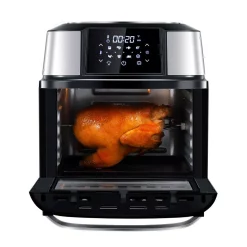 Food Processing GoWISE USA 5-Tray Black/Stainless Steel Food Dehydrator With Stainless Steel Trays, Rotisserie Function, And Air Fryer Function 14 Food Processing GoWISE USA 5-Tray Black/Stainless Steel Food Dehydrator With Stainless Steel Trays, Rotisserie Function, And Air Fryer Function -Dessert Makers Popular Store black gowise usa dehydrators gw66100 fa 1000