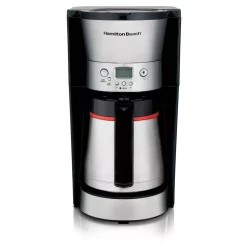 Coffee Makers Hamilton Beach 10-Cup Black And Stainless Steel Drip Coffee Maker With Thermal Carafe 10 Coffee Makers Hamilton Beach 10-Cup Black And Stainless Steel Drip Coffee Maker With Thermal Carafe -Dessert Makers Popular Store black hamilton beach coffee makers 46896 4f 1000