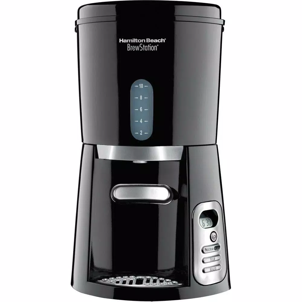 Coffee Makers Hamilton Beach BrewStation 10-Cup Black Coffeemaker 3 Coffee Makers Hamilton Beach BrewStation 10-Cup Black Coffeemaker
