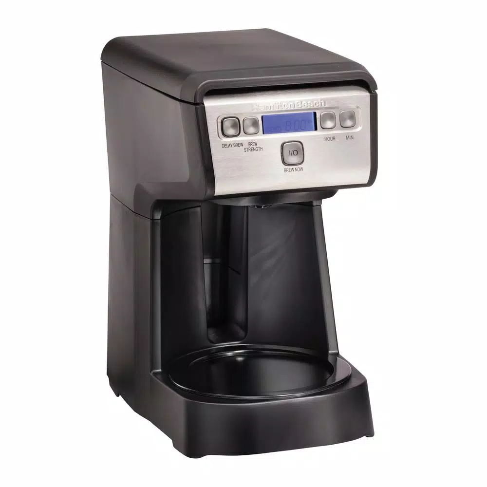 Coffee Makers Hamilton Beach Compact 12-Cup Black Programmable Drip Coffee Maker 4 Coffee Makers Hamilton Beach Compact 12-Cup Black Programmable Drip Coffee Maker - Image 2