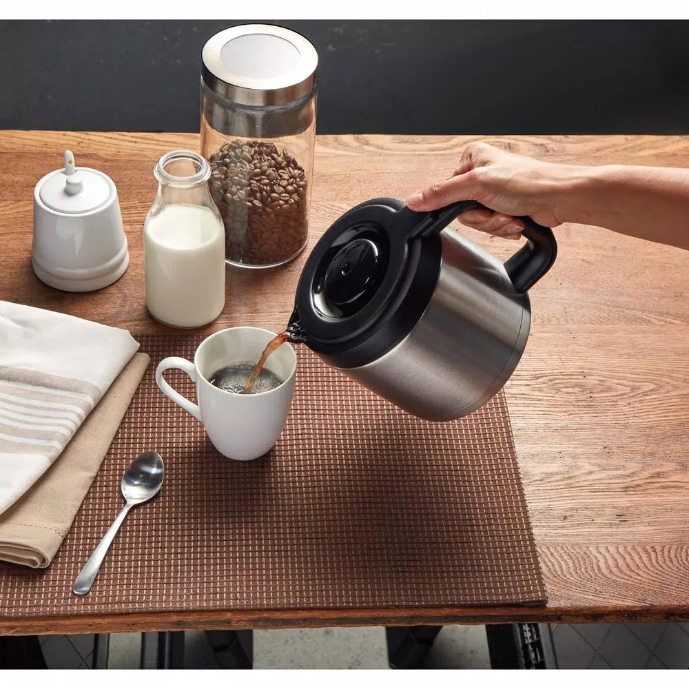 Coffee Makers Hamilton Beach 12-Cup Black Programmable Front-Fill Coffee Maker With Thermal Carafe 10 Coffee Makers Hamilton Beach 12-Cup Black Programmable Front-Fill Coffee Maker With Thermal Carafe - Image 8