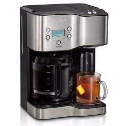 Coffee Makers Hamilton Beach 12-Cup Programmable Black Coffee Maker With Hot Water Dispenser 13 Coffee Makers Hamilton Beach 12-Cup Programmable Black Coffee Maker With Hot Water Dispenser -Dessert Makers Popular Store black hamilton beach drip coffee makers 49982 76 1000