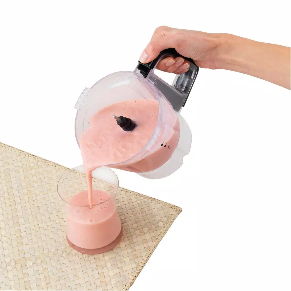 Food Processing Hamilton Beach 4-Cup 5-Speed Black Stack & Snap Compact Food Processor 6 Food Processing Hamilton Beach 4-Cup 5-Speed Black Stack & Snap Compact Food Processor - Image 4